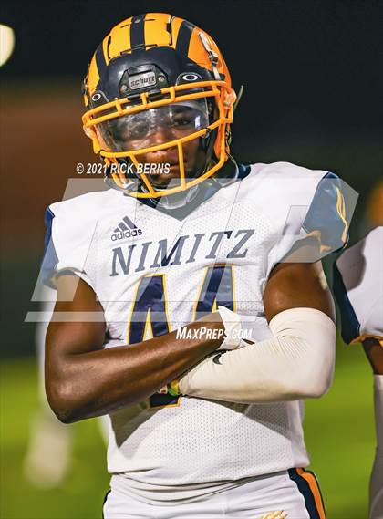 Thumbnail 2 in Nimitz @ College Park (UIL 6A Bi-District Playoff) photogallery.