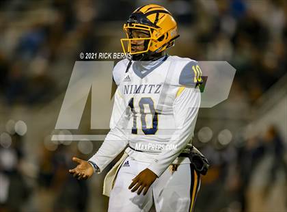 Thumbnail 3 in Nimitz @ College Park (UIL 6A Bi-District Playoff) photogallery.