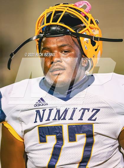 Thumbnail 3 in Nimitz @ College Park (UIL 6A Bi-District Playoff) photogallery.
