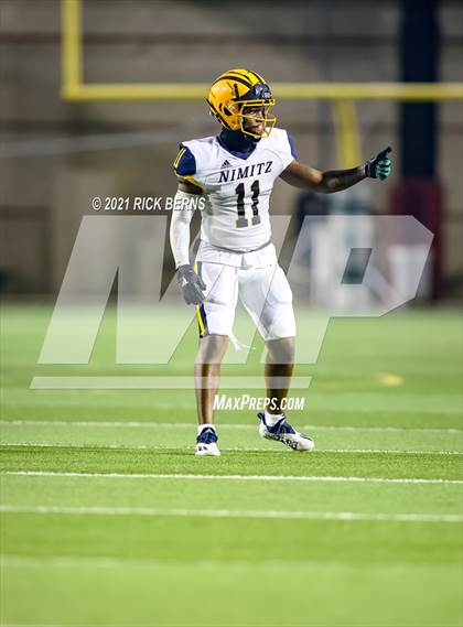 Thumbnail 3 in Nimitz @ College Park (UIL 6A Bi-District Playoff) photogallery.