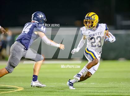 Thumbnail 3 in Nimitz @ College Park (UIL 6A Bi-District Playoff) photogallery.