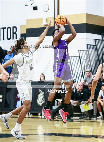 Thumbnail 2 in Heritage Christian vs St. Anthony (CIF SS Division 2AA Semi Final) photogallery.
