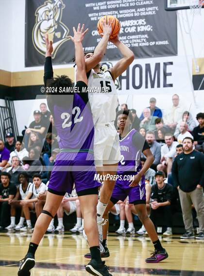 Thumbnail 2 in Heritage Christian vs St. Anthony (CIF SS Division 2AA Semi Final) photogallery.
