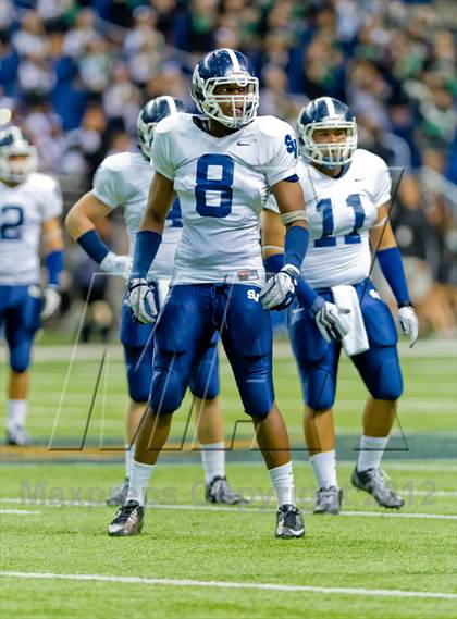 Thumbnail 3 in Smithson Valley vs. Reagan (UIL 5A Division 2 Region 4 Bi-District Playoff) photogallery.