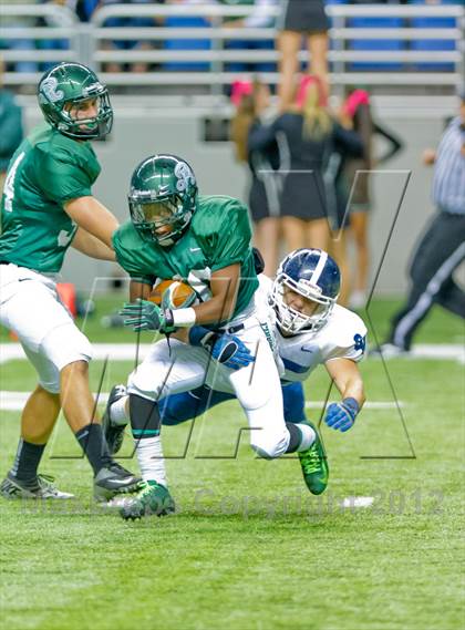 Thumbnail 3 in Smithson Valley vs. Reagan (UIL 5A Division 2 Region 4 Bi-District Playoff) photogallery.