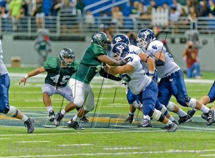 Thumbnail 2 in Smithson Valley vs. Reagan (UIL 5A Division 2 Region 4 Bi-District Playoff) photogallery.