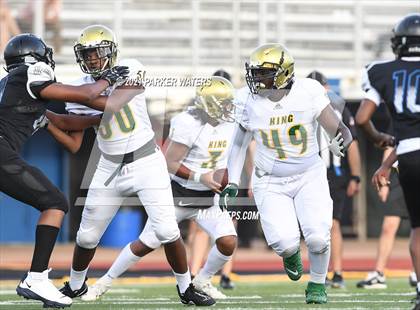Thumbnail 1 in Thomas Jefferson @ Grace King (Scrimmage at Joe Yenni Stadium) photogallery.