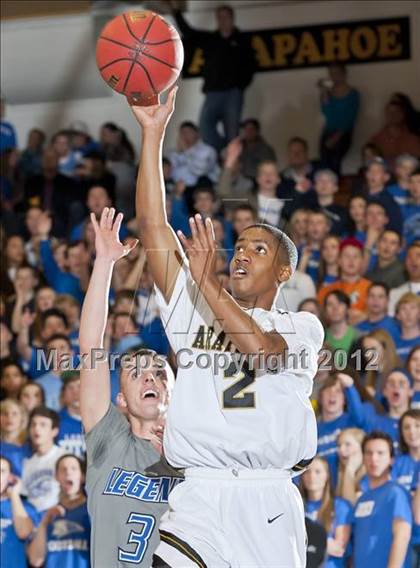 Thumbnail 1 in Legend @ Arapahoe (CHSAA 5A Sweet 16) photogallery.