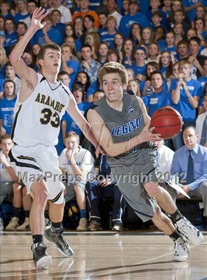 Thumbnail 1 in Legend @ Arapahoe (CHSAA 5A Sweet 16) photogallery.