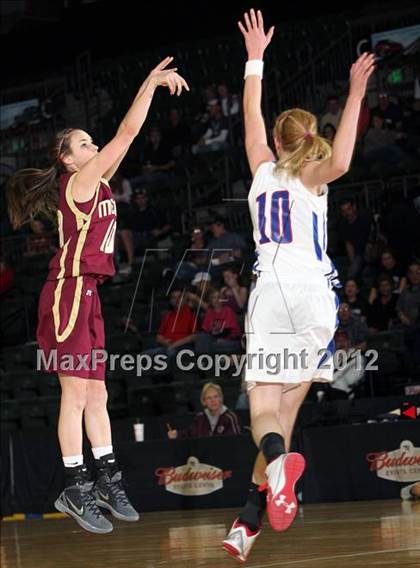 Thumbnail 1 in Norwood vs. Merino (CHSAA 1A Final Four) photogallery.