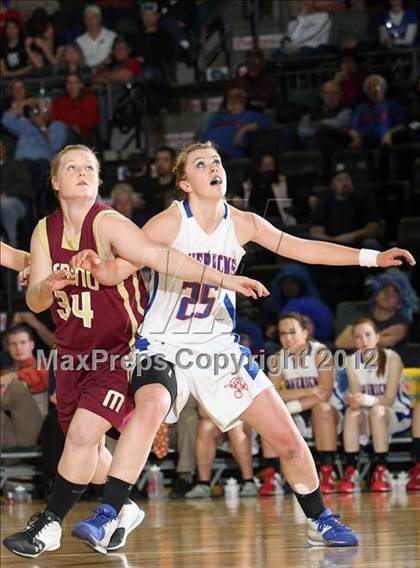 Thumbnail 1 in Norwood vs. Merino (CHSAA 1A Final Four) photogallery.