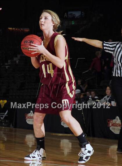 Thumbnail 1 in Norwood vs. Merino (CHSAA 1A Final Four) photogallery.