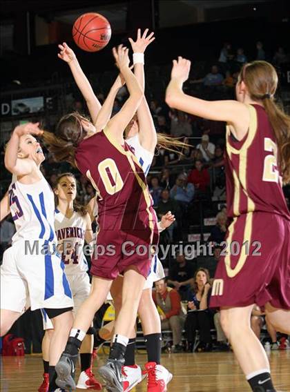 Thumbnail 3 in Norwood vs. Merino (CHSAA 1A Final Four) photogallery.