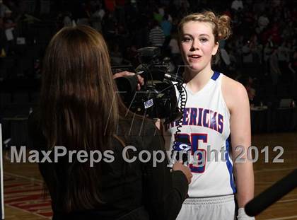 Thumbnail 3 in Norwood vs. Merino (CHSAA 1A Final Four) photogallery.