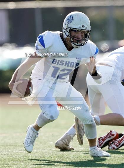 Thumbnail 2 in Bishop Union vs. Salesian College Preparatory (CIF D6-A State Final) photogallery.