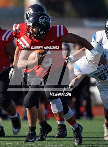 Thumbnail 1 in Bishop Union vs. Salesian College Preparatory (CIF D6-A State Final) photogallery.