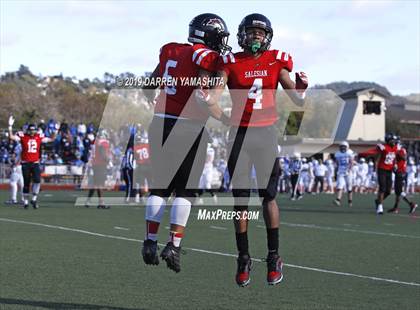 Thumbnail 1 in Bishop Union vs. Salesian College Preparatory (CIF D6-A State Final) photogallery.