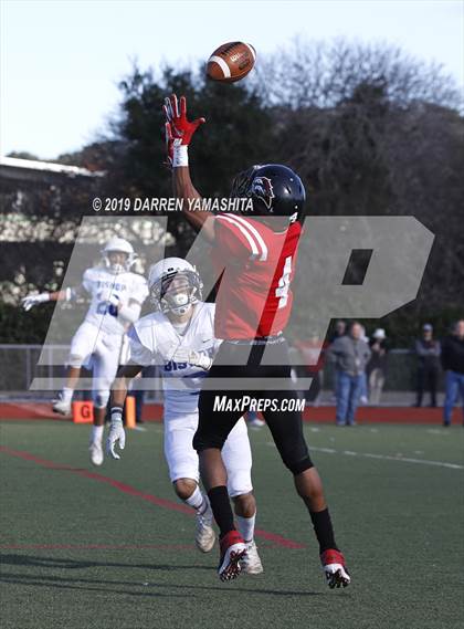 Thumbnail 1 in Bishop Union vs. Salesian College Preparatory (CIF D6-A State Final) photogallery.