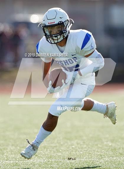 Thumbnail 1 in Bishop Union vs. Salesian College Preparatory (CIF D6-A State Final) photogallery.