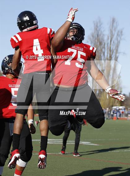 Thumbnail 1 in Bishop Union vs. Salesian College Preparatory (CIF D6-A State Final) photogallery.