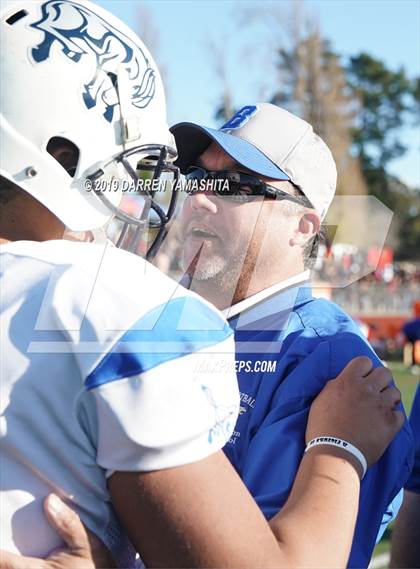 Thumbnail 2 in Bishop Union vs. Salesian College Preparatory (CIF D6-A State Final) photogallery.