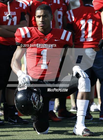 Thumbnail 3 in Bishop Union vs. Salesian College Preparatory (CIF D6-A State Final) photogallery.