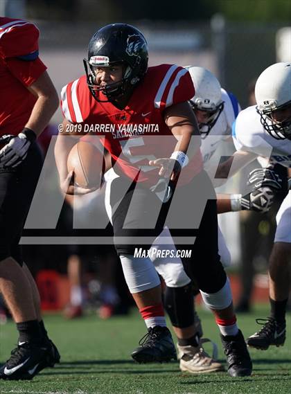 Thumbnail 3 in Bishop Union vs. Salesian College Preparatory (CIF D6-A State Final) photogallery.