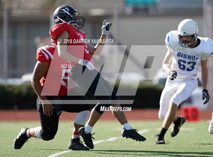 Thumbnail 2 in Bishop Union vs. Salesian College Preparatory (CIF D6-A State Final) photogallery.