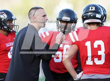 Thumbnail 2 in Bishop Union vs. Salesian College Preparatory (CIF D6-A State Final) photogallery.