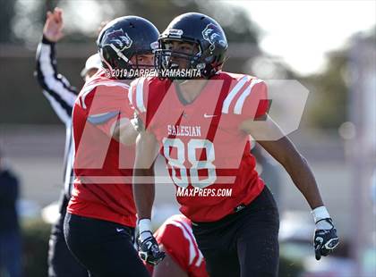 Thumbnail 1 in Bishop Union vs. Salesian College Preparatory (CIF D6-A State Final) photogallery.