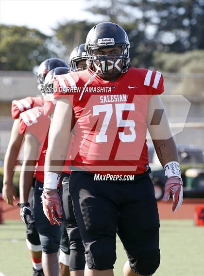 Thumbnail 3 in Bishop Union vs. Salesian College Preparatory (CIF D6-A State Final) photogallery.