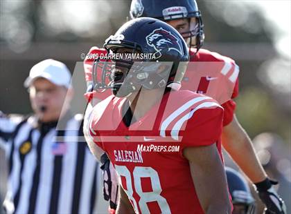 Thumbnail 2 in Bishop Union vs. Salesian College Preparatory (CIF D6-A State Final) photogallery.