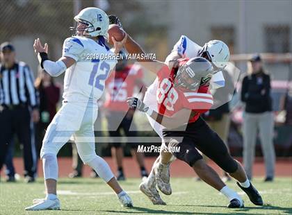 Thumbnail 2 in Bishop Union vs. Salesian College Preparatory (CIF D6-A State Final) photogallery.