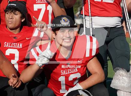 Thumbnail 3 in Bishop Union vs. Salesian College Preparatory (CIF D6-A State Final) photogallery.