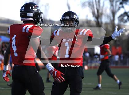 Thumbnail 2 in Bishop Union vs. Salesian College Preparatory (CIF D6-A State Final) photogallery.