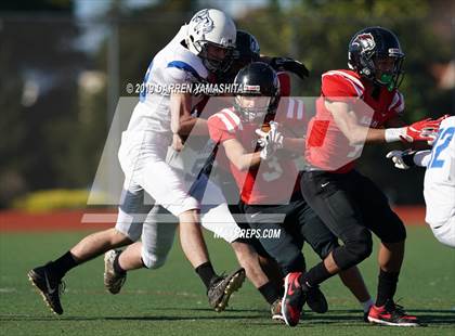 Thumbnail 2 in Bishop Union vs. Salesian College Preparatory (CIF D6-A State Final) photogallery.