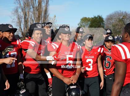 Thumbnail 3 in Bishop Union vs. Salesian College Preparatory (CIF D6-A State Final) photogallery.