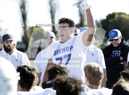 Thumbnail 2 in Bishop Union vs. Salesian College Preparatory (CIF D6-A State Final) photogallery.