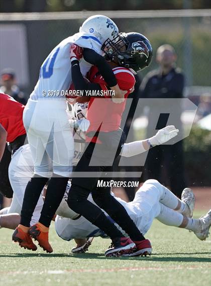 Thumbnail 1 in Bishop Union vs. Salesian College Preparatory (CIF D6-A State Final) photogallery.
