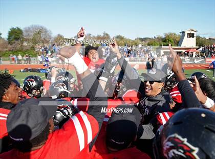 Thumbnail 1 in Bishop Union vs. Salesian College Preparatory (CIF D6-A State Final) photogallery.