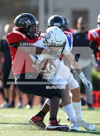 Thumbnail 2 in Bishop Union vs. Salesian College Preparatory (CIF D6-A State Final) photogallery.