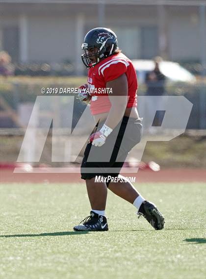 Thumbnail 3 in Bishop Union vs. Salesian College Preparatory (CIF D6-A State Final) photogallery.