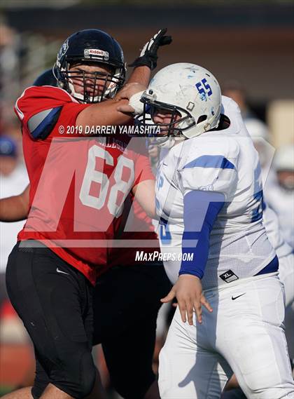 Thumbnail 1 in Bishop Union vs. Salesian College Preparatory (CIF D6-A State Final) photogallery.