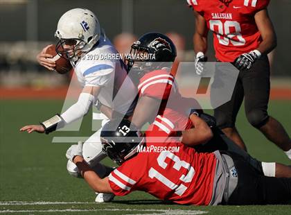 Thumbnail 1 in Bishop Union vs. Salesian College Preparatory (CIF D6-A State Final) photogallery.
