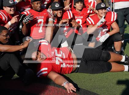 Thumbnail 1 in Bishop Union vs. Salesian College Preparatory (CIF D6-A State Final) photogallery.