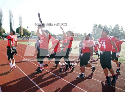 Thumbnail 1 in Bishop Union vs. Salesian College Preparatory (CIF D6-A State Final) photogallery.