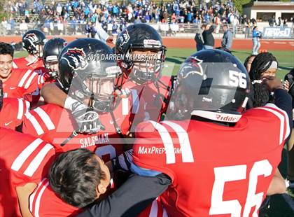 Thumbnail 2 in Bishop Union vs. Salesian College Preparatory (CIF D6-A State Final) photogallery.