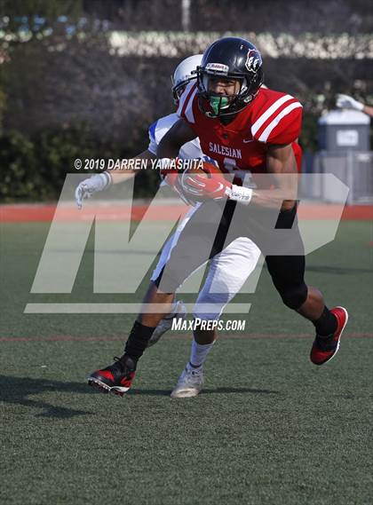 Thumbnail 3 in Bishop Union vs. Salesian College Preparatory (CIF D6-A State Final) photogallery.