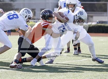 Thumbnail 1 in Bishop Union vs. Salesian College Preparatory (CIF D6-A State Final) photogallery.