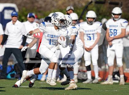 Thumbnail 2 in Bishop Union vs. Salesian College Preparatory (CIF D6-A State Final) photogallery.
